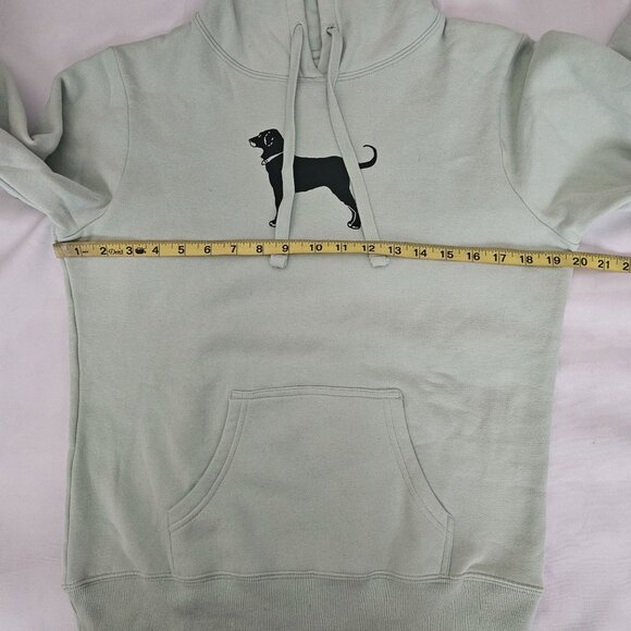 The Black Dog Women's Classic Fleece Hooded Sweatshirt Pullover Size X-Small - Picture 8 of 10